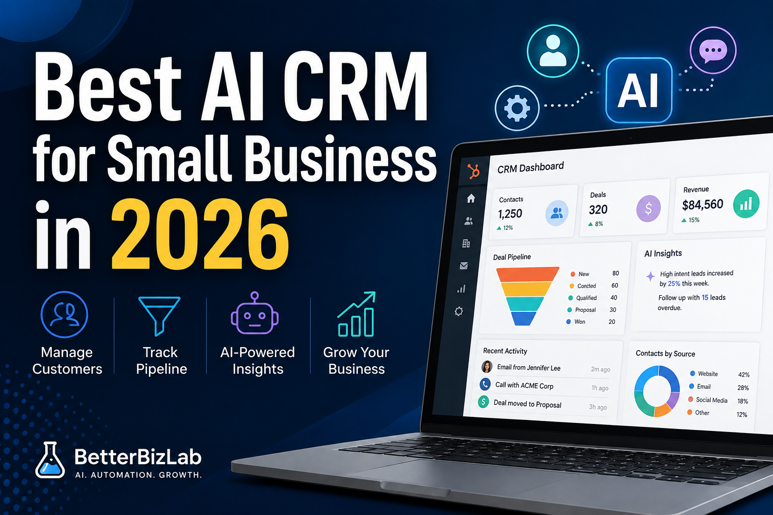 Best AI CRM for Small Business in 2026: Is HubSpot Worth It?