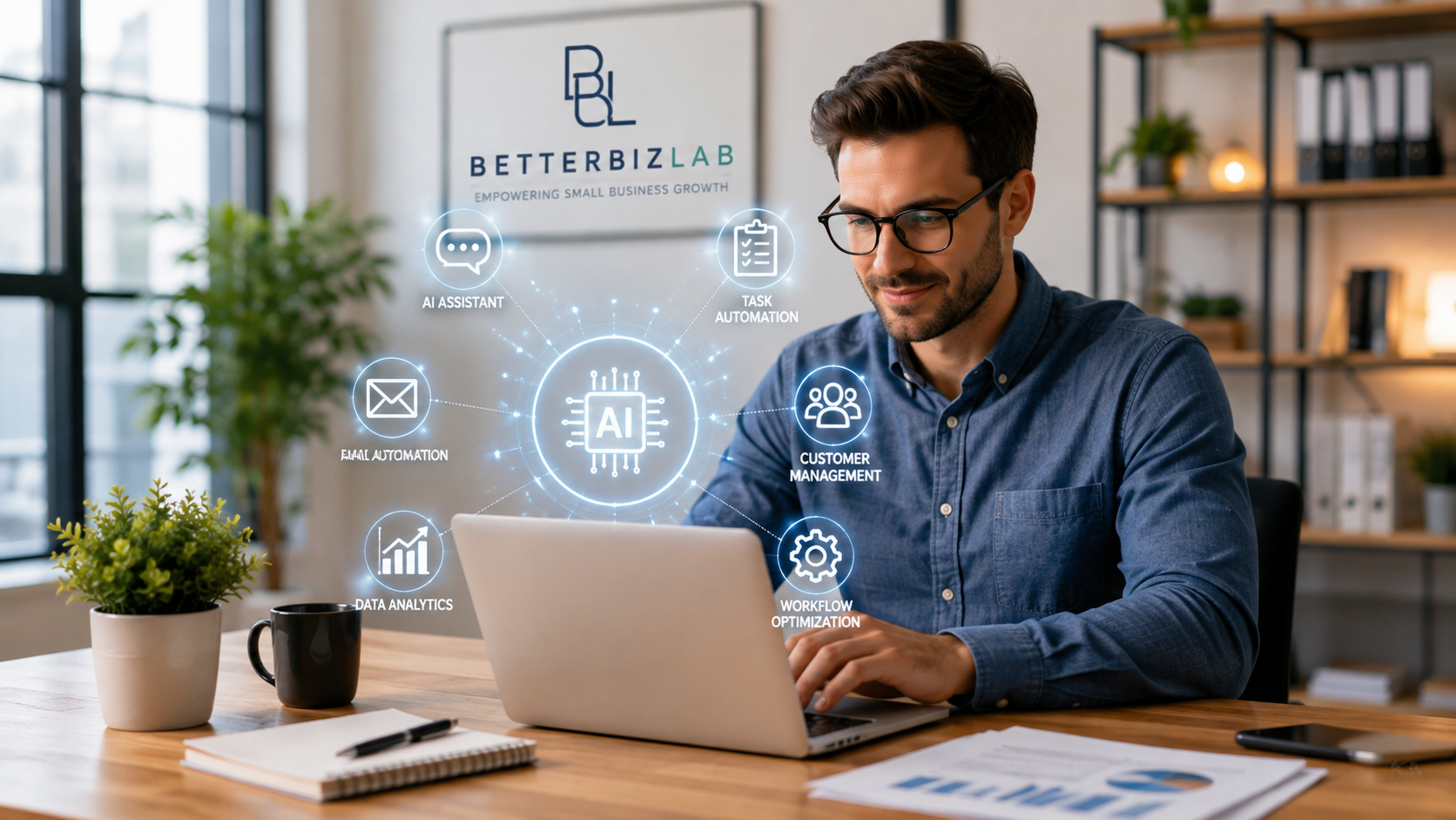 How Small Businesses Can Use AI to Save Time and Work Smarter
