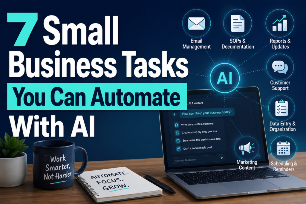 7 Small Business Tasks You Can Automate With AI in 2026