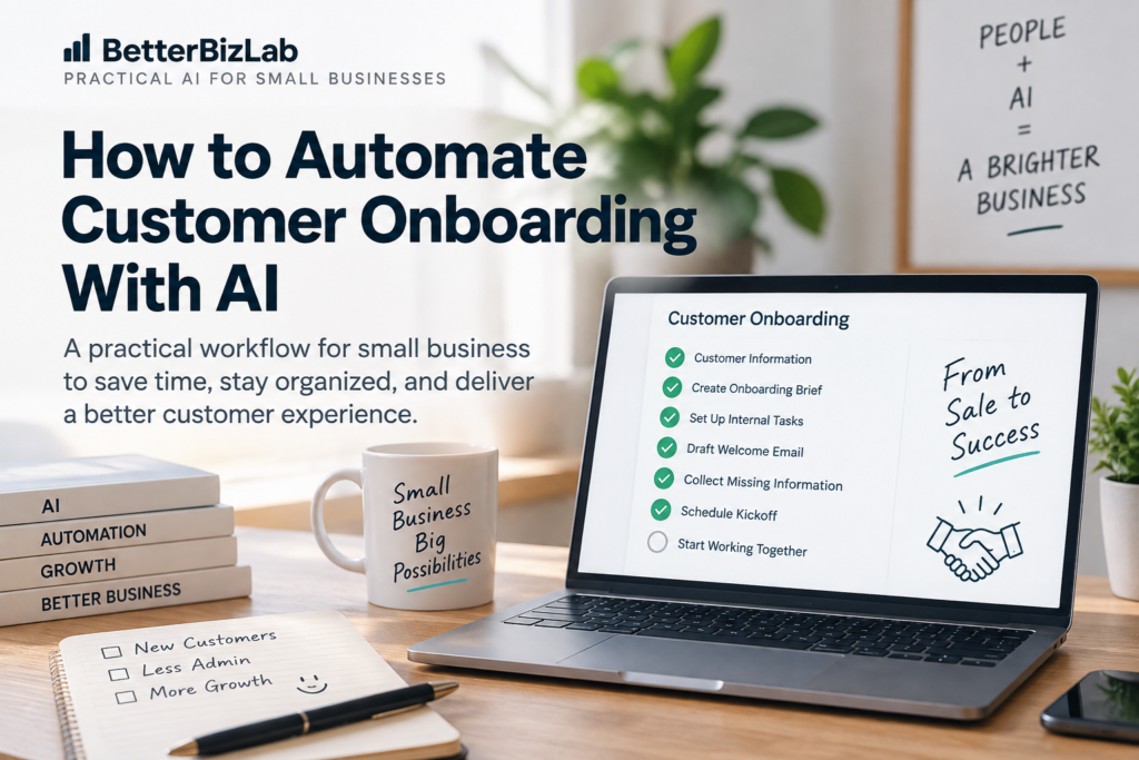 How to Automate Customer Onboarding With AI for Small Business