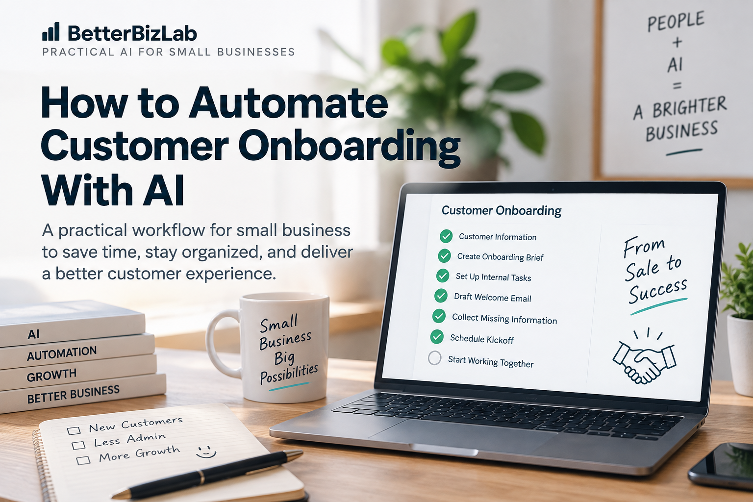 How to Automate Customer Onboarding With AI for Small Business